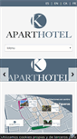 Mobile Screenshot of aparthotelk.com